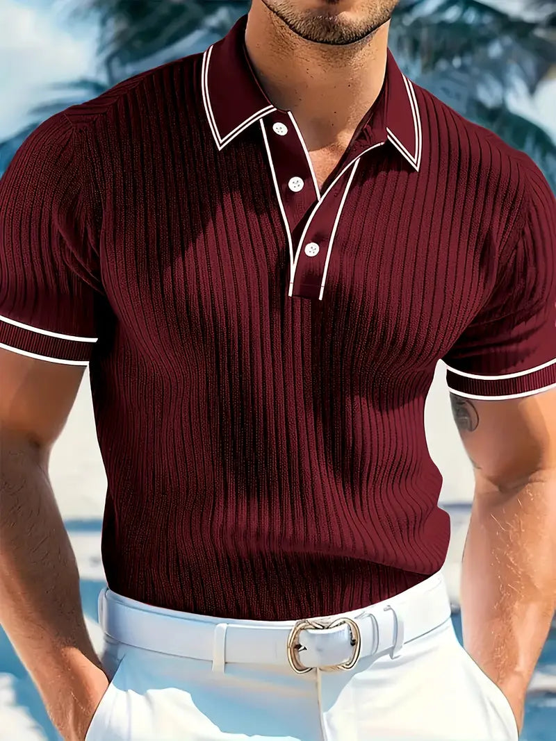 Lorel | Polo elegante de manga corta
