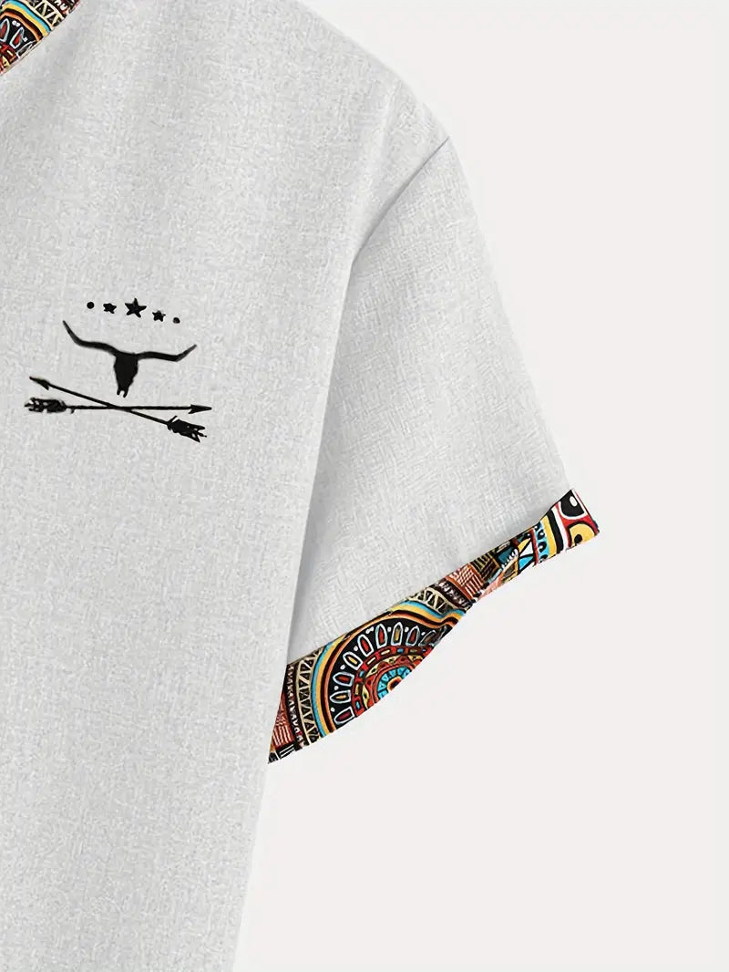 Lorel | Camisa elegante de manga corta