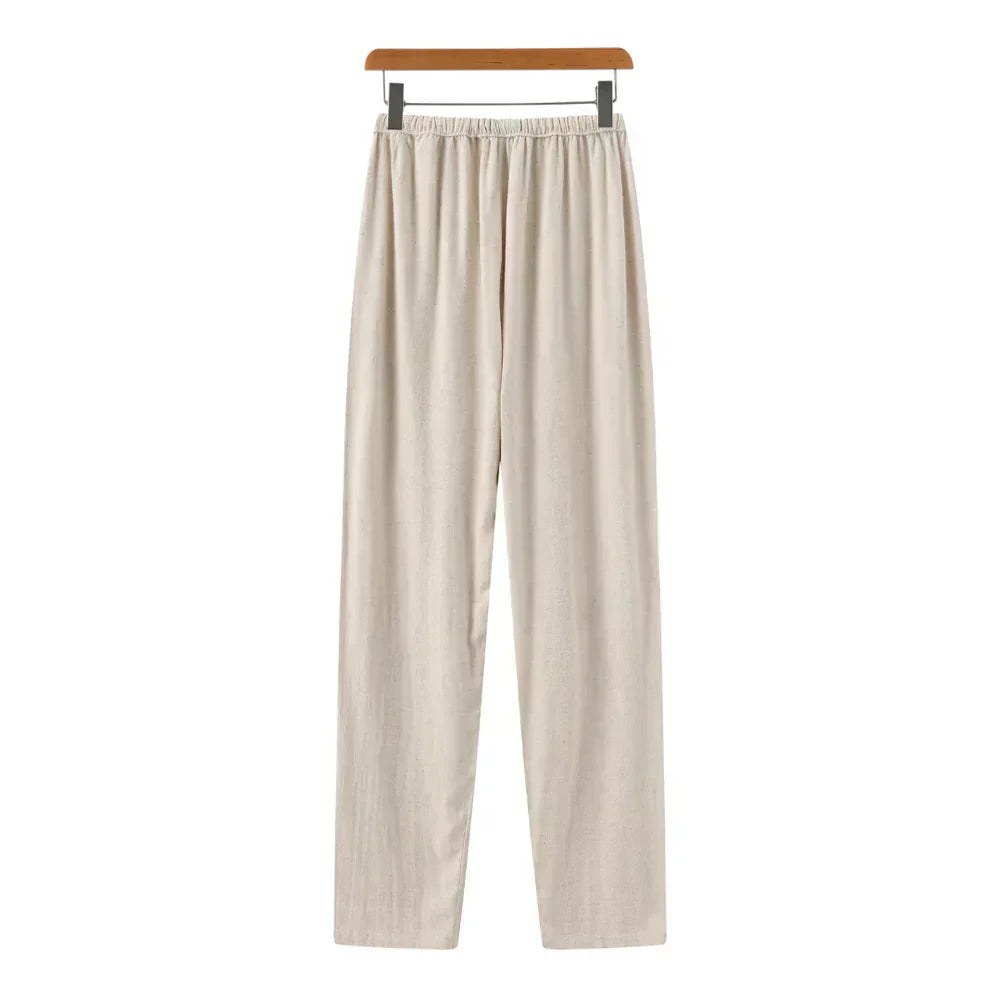 Lorel | Pantalón slim de lino