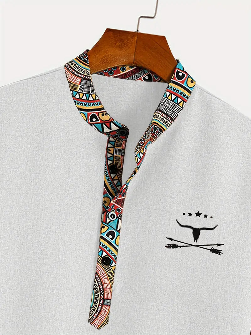 Lorel | Camisa elegante de manga corta