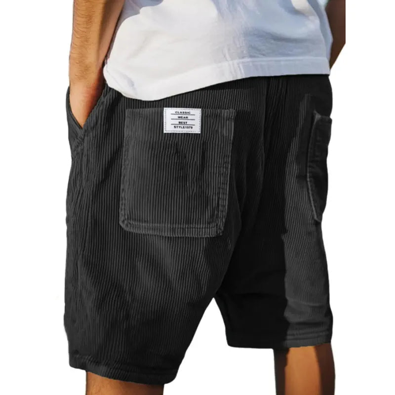 Lorel | Pantalones cortos de terciopelo elegantes