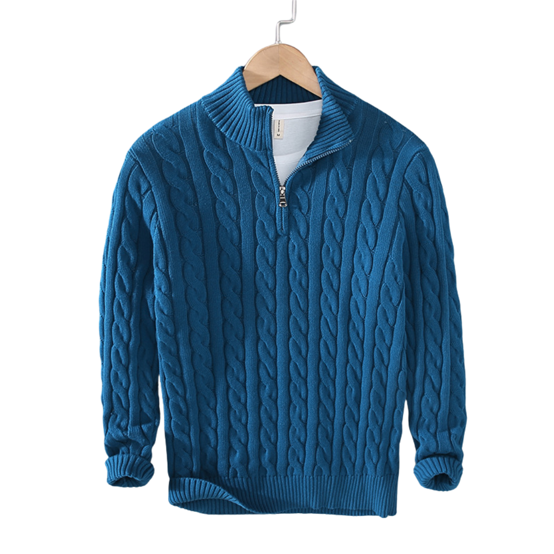 Lorel | Suéter con media cremallera