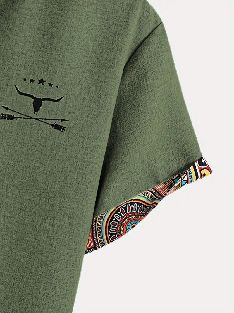 Lorel | Camisa elegante de manga corta