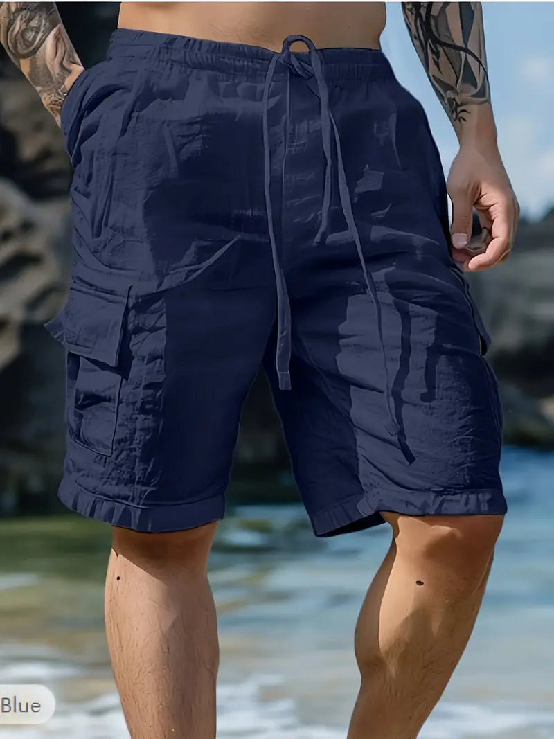Lorel | Pantalón corto transpirable con cinturilla elástica.