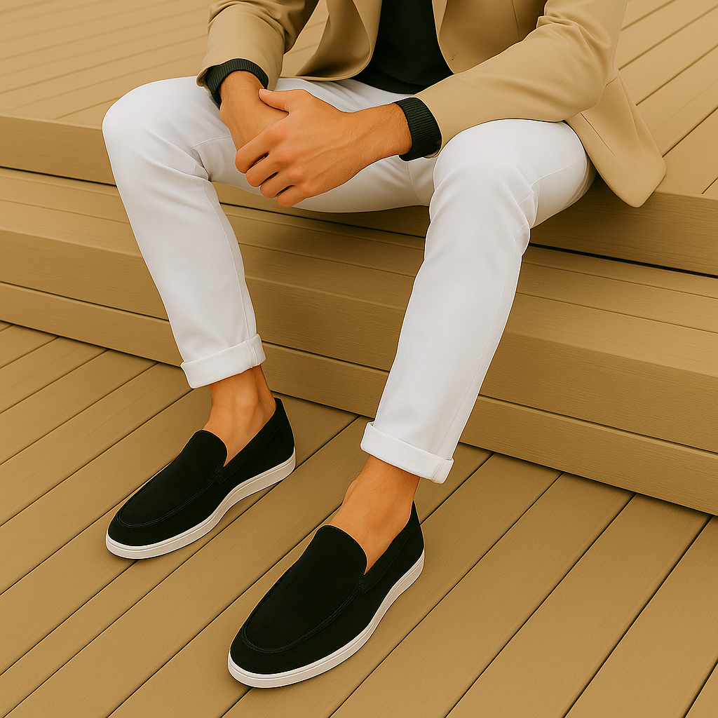 Lorel | Mocasines de ante elegantes