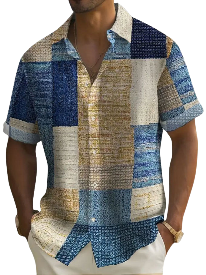 Lorel | Camisa elegante de manga corta