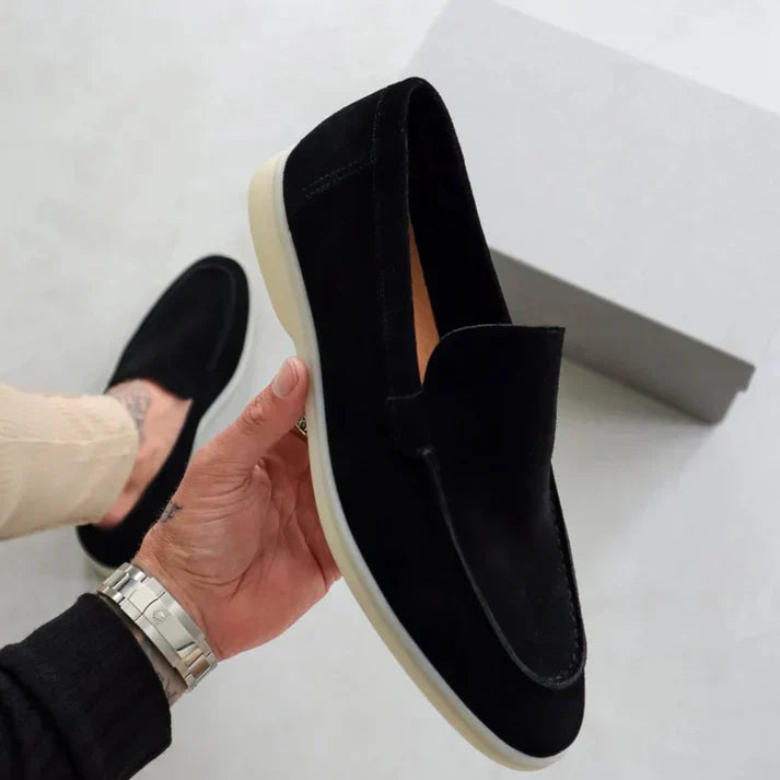Lorel | Mocasines de ante elegantes