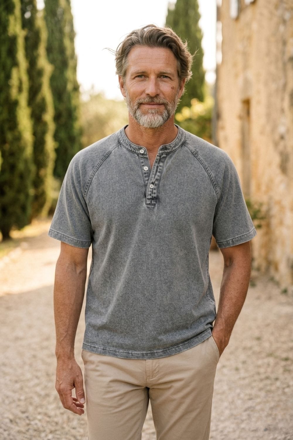 Lorel | Marino estilo Henley