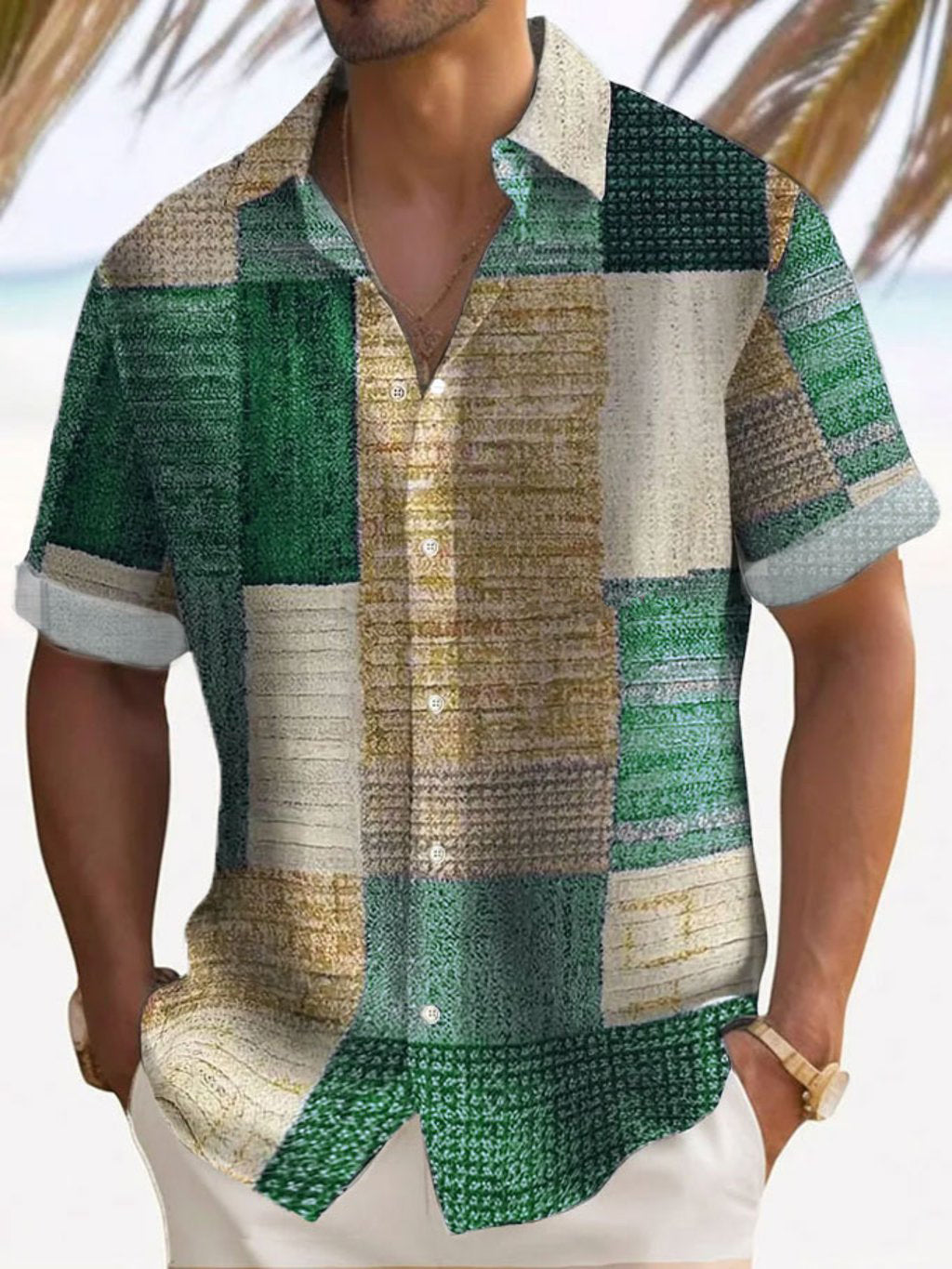 Lorel | Camisa elegante de manga corta