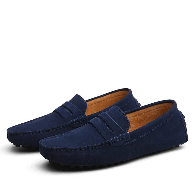 Lorel | Mocasines de ante Marina