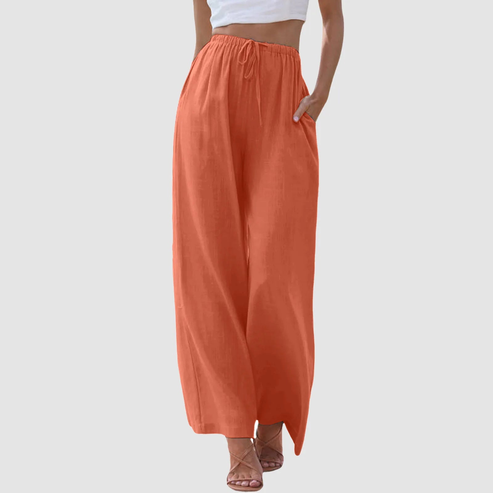 Lorel | Pantalones anchos de cintura alta
