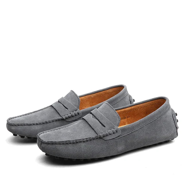 Lorel | Mocasines de ante Marina