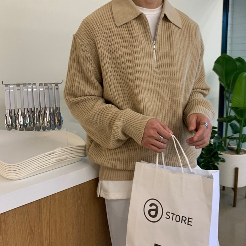 Lorel | Sudadera tipo polo para hombre