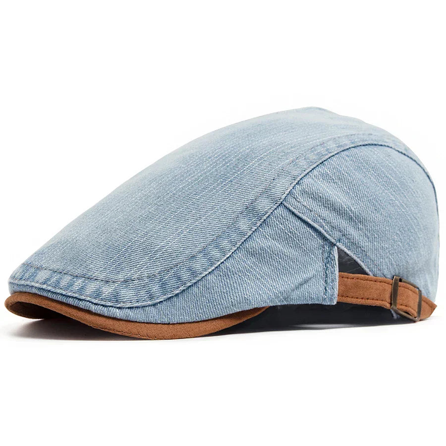 Lorel | Gorra plana vaquera premium: estilo atemporal y comodidad diaria