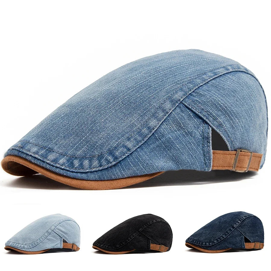 Lorel | Gorra plana vaquera premium: estilo atemporal y comodidad diaria