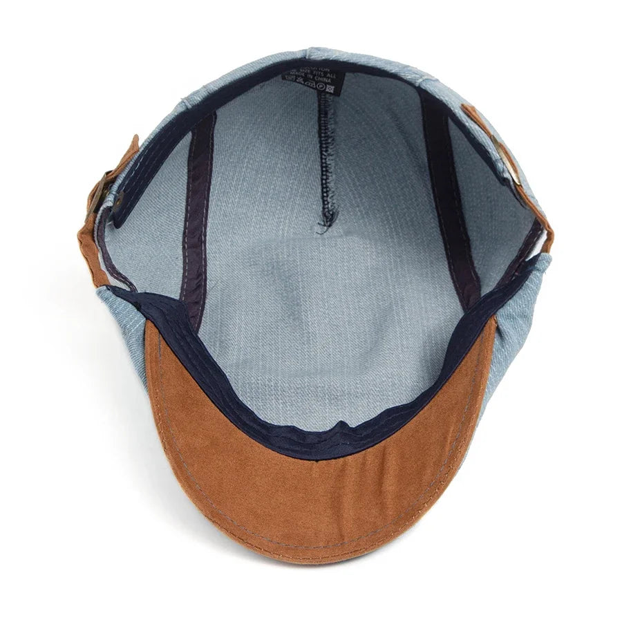 Lorel | Gorra plana vaquera premium: estilo atemporal y comodidad diaria
