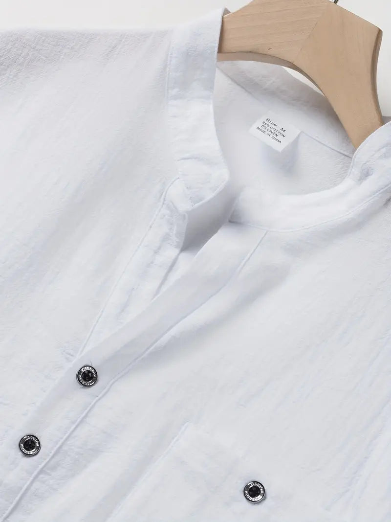 Lorel | Camisa elegante de manga corta