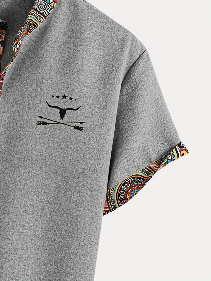Lorel | Camisa elegante de manga corta