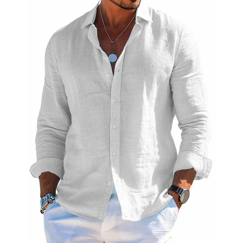 Lorel | Camisa elegante en tejido transpirable