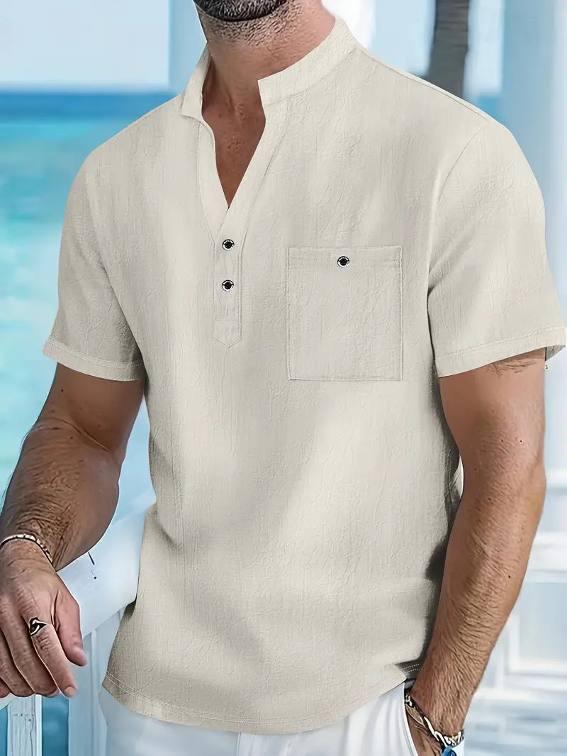 Lorel | Camisa elegante de manga corta
