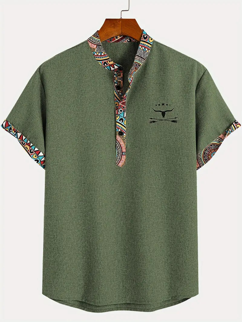 Lorel | Camisa elegante de manga corta