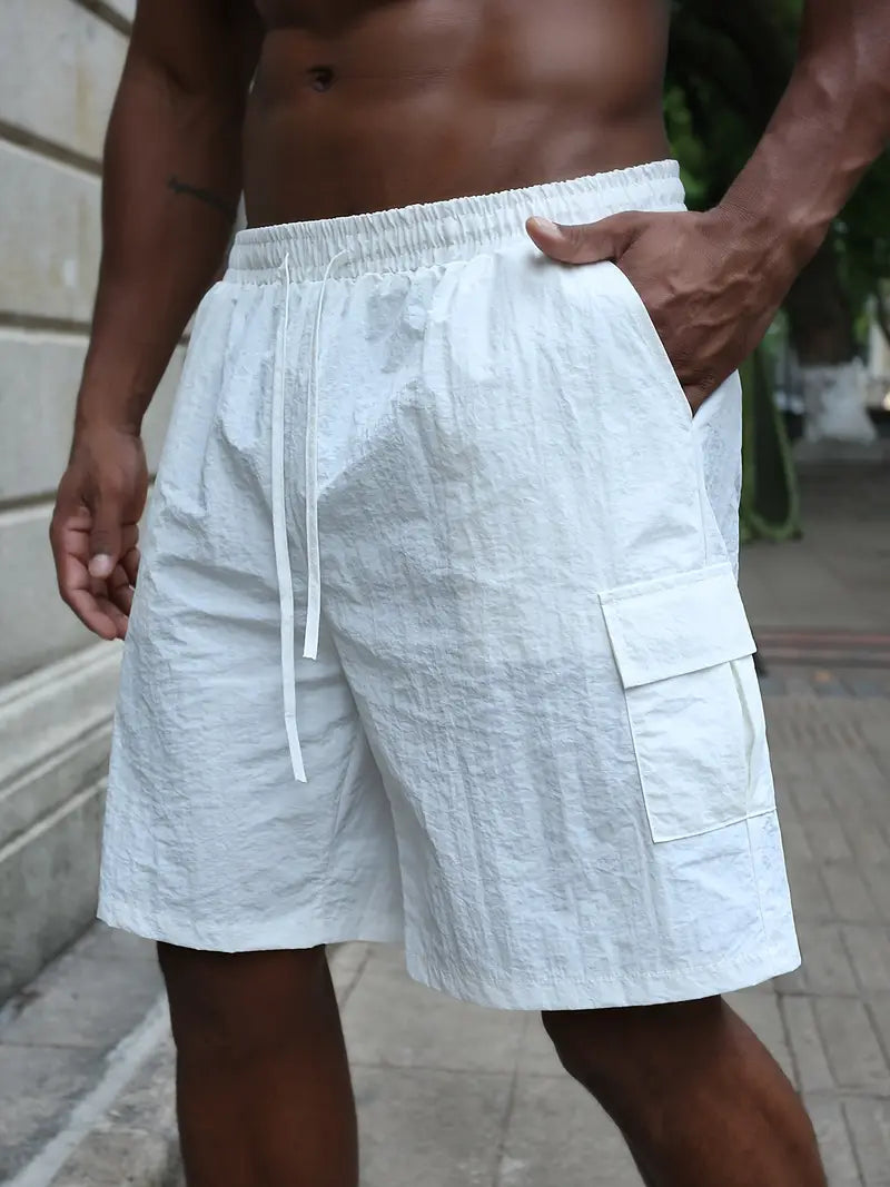 Lorel | Pantalón corto transpirable con cinturilla elástica.