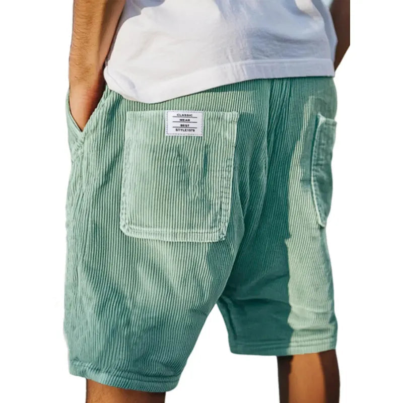 Lorel | Pantalones cortos de terciopelo elegantes