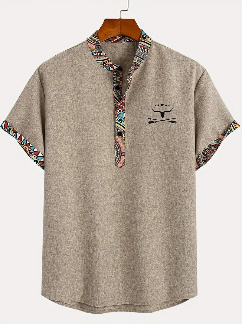 Lorel | Camisa elegante de manga corta