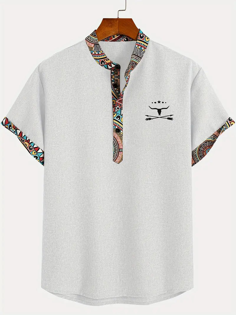 Lorel | Camisa elegante de manga corta