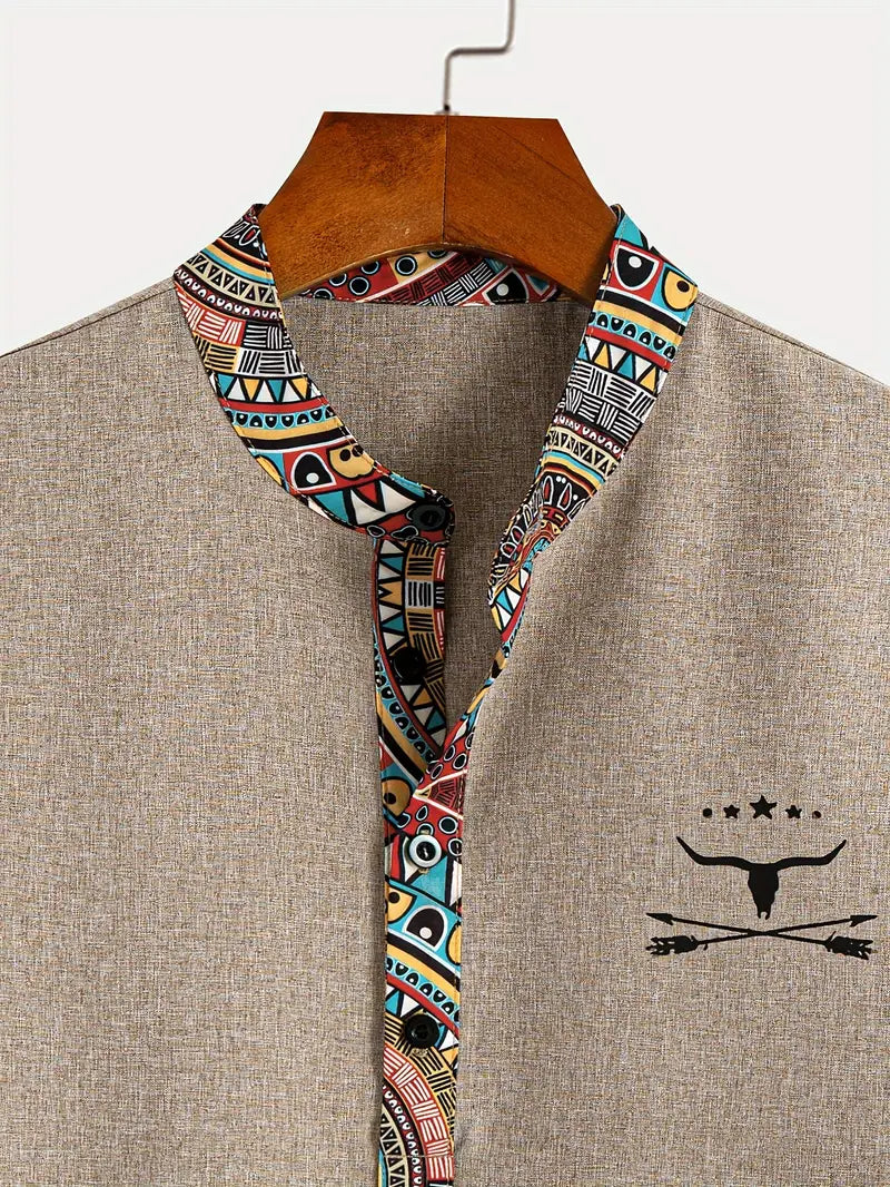 Lorel | Camisa elegante de manga corta