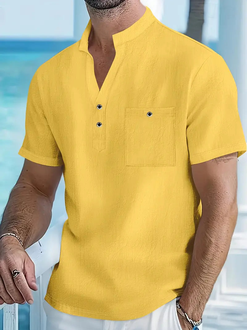 Lorel | Camisa elegante de manga corta
