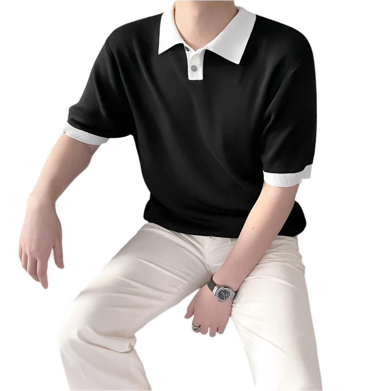 Lorel | Polo de manga suelta para hombre