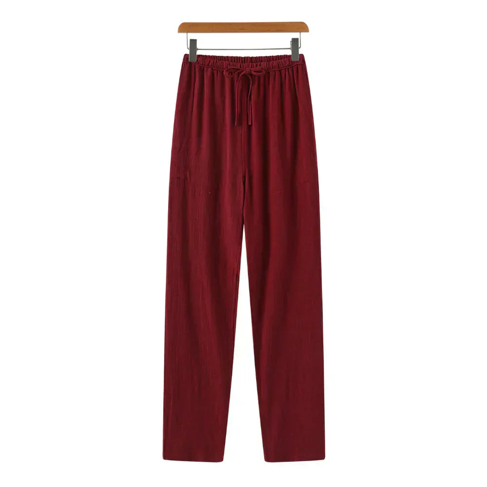 Lorel | Pantalón slim de lino