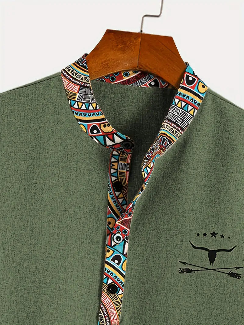 Lorel | Camisa elegante de manga corta