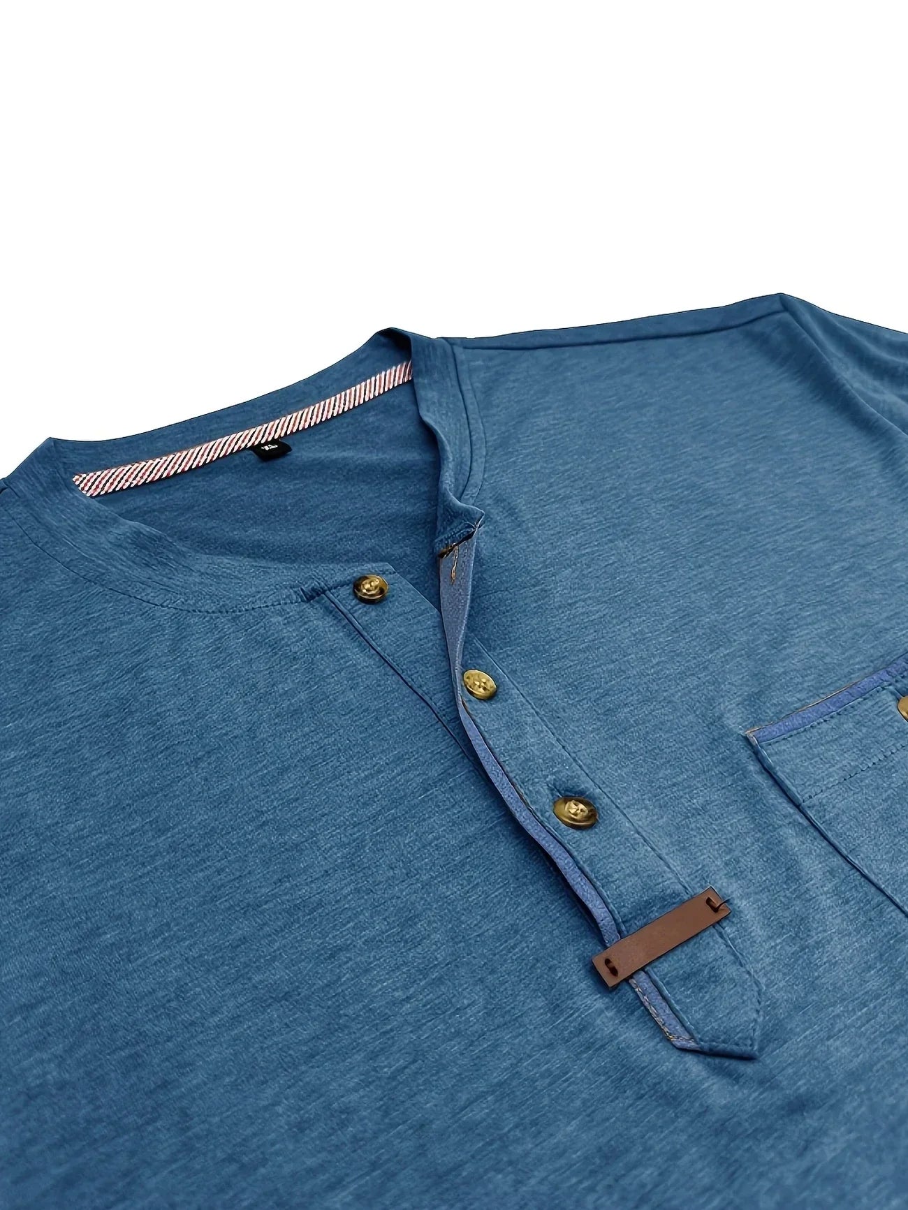 Lorel | Camiseta elegante con cuello redondo y bolsillo