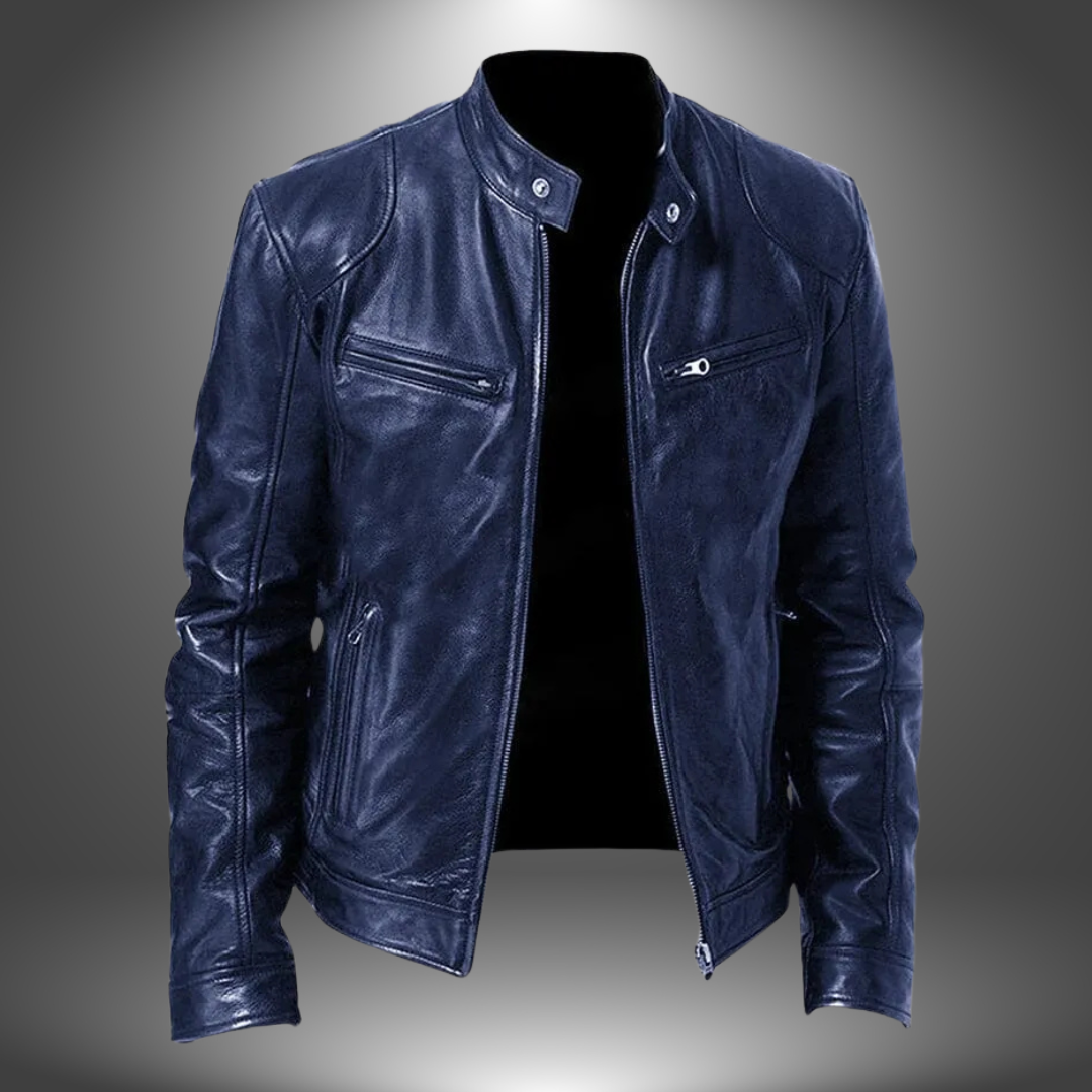 Lorel | Chaqueta de cuero hecha a mano para hombre