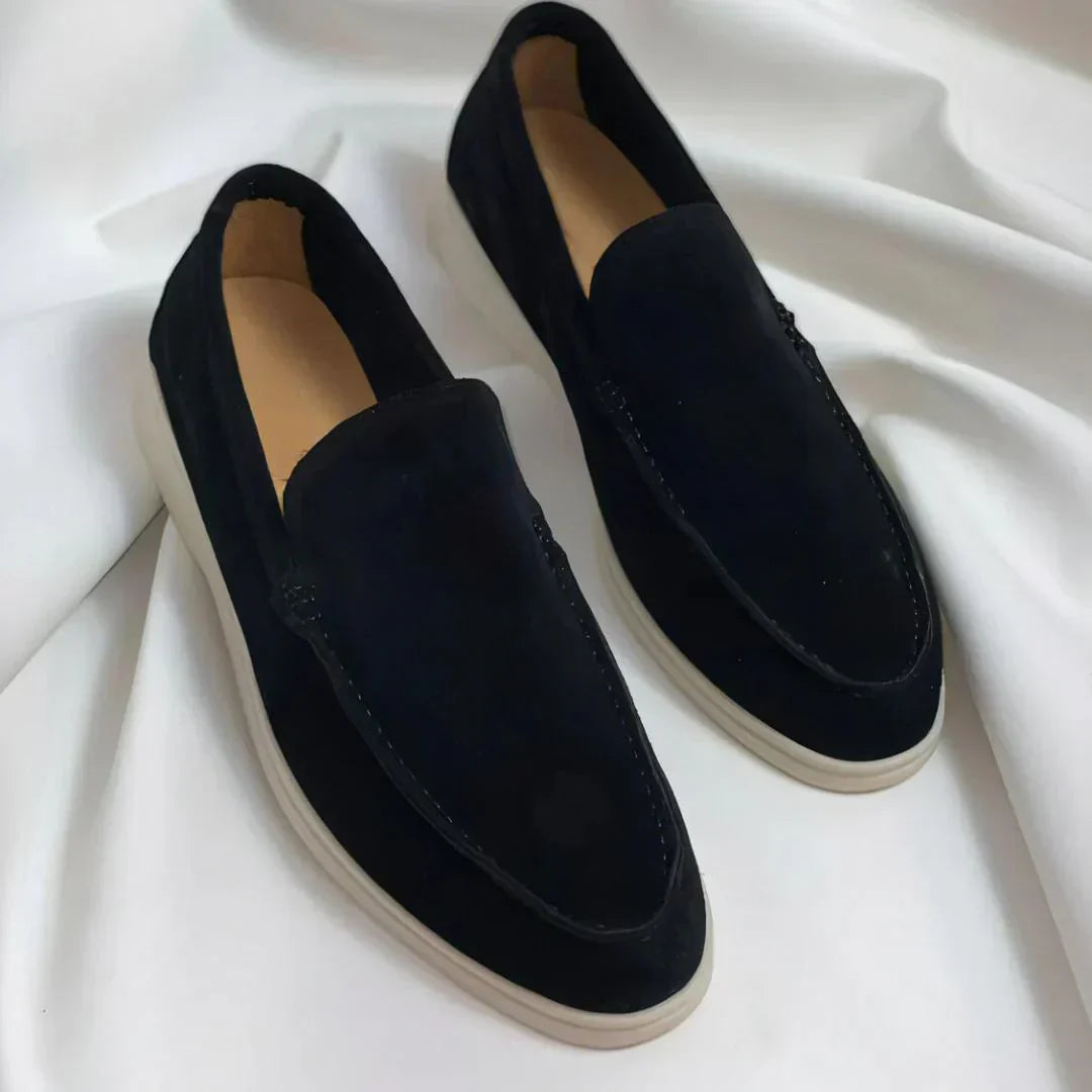 Lorel | Mocasines de ante elegantes