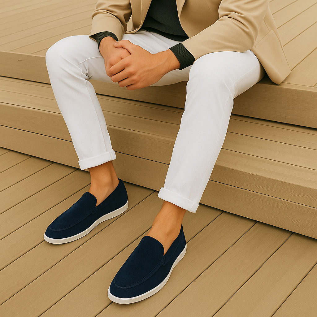 Lorel | Mocasines de ante elegantes