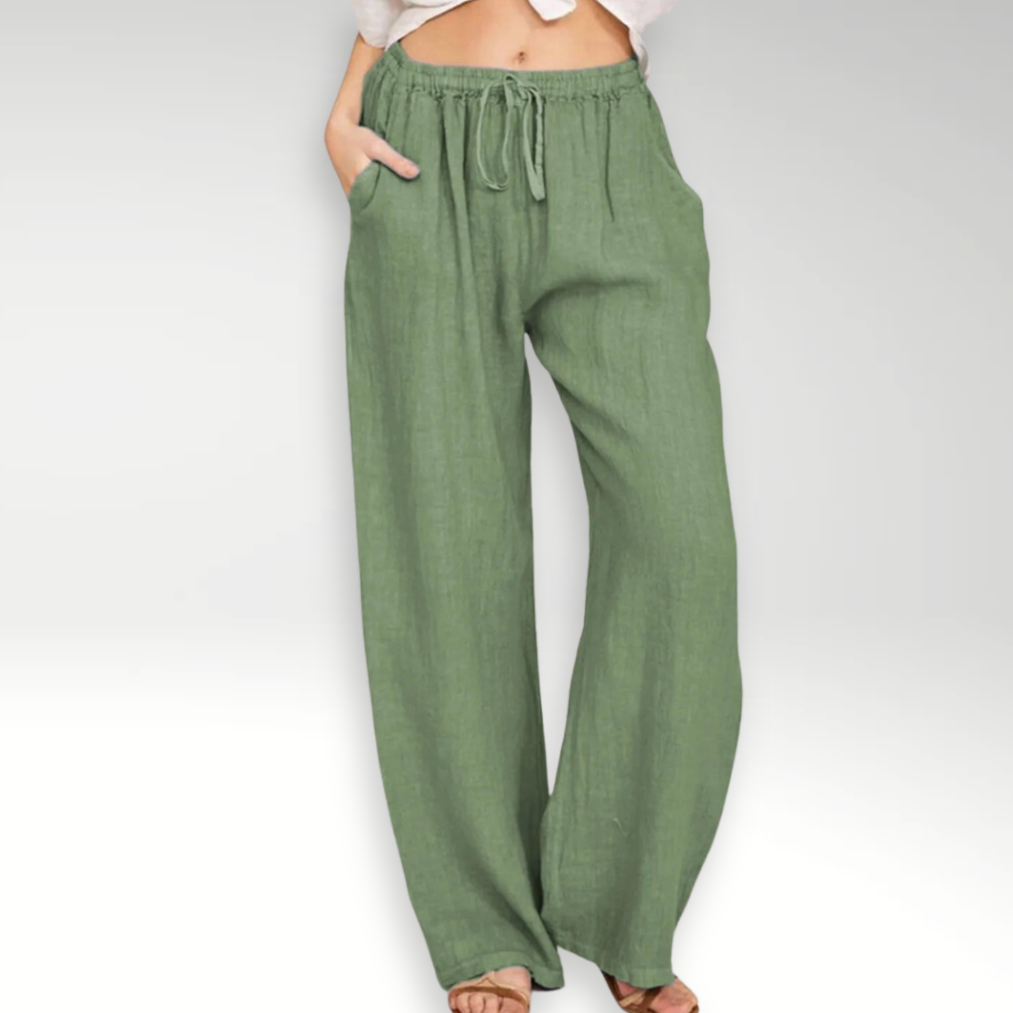 Lorel | Pantalones cómodos de pierna ancha