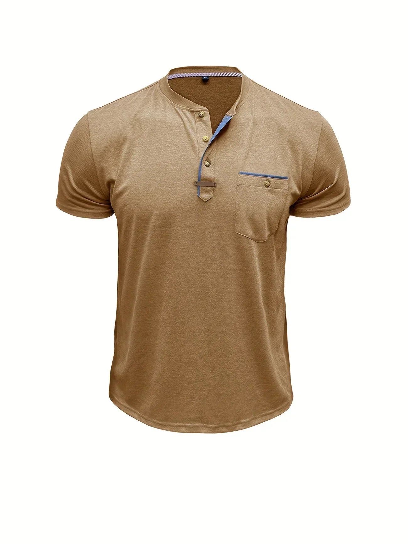 Lorel | Camiseta elegante con cuello redondo y bolsillo