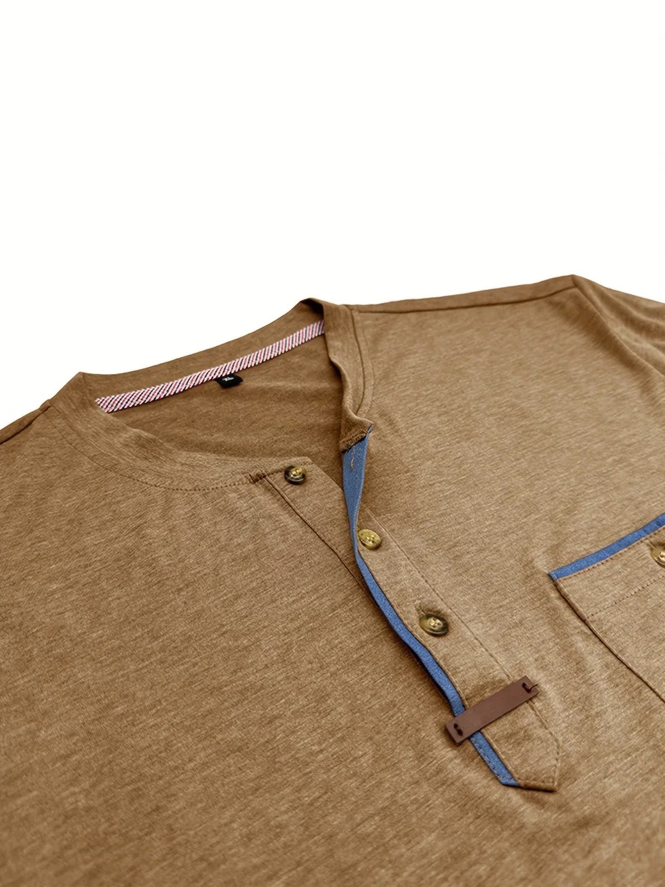 Lorel | Camiseta elegante con cuello redondo y bolsillo
