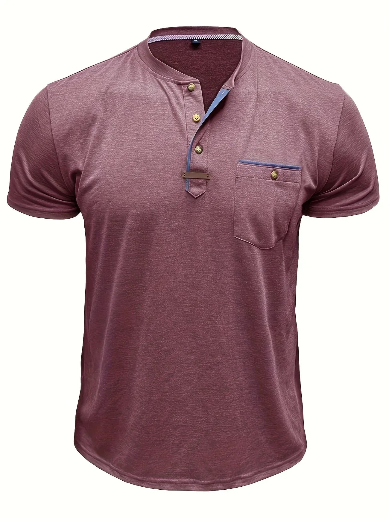 Lorel | Camiseta elegante con cuello redondo y bolsillo