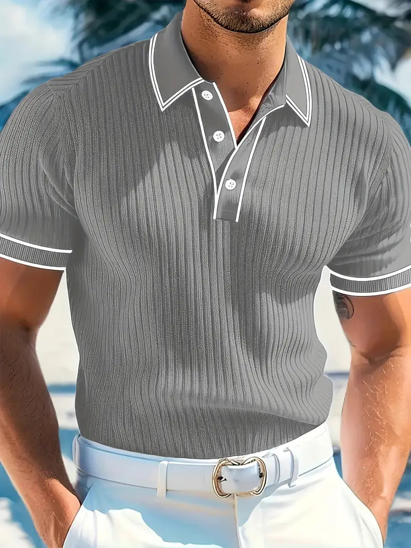 Lorel | Polo elegante de manga corta