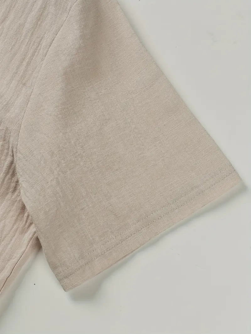 Lorel | Camisa elegante de manga corta