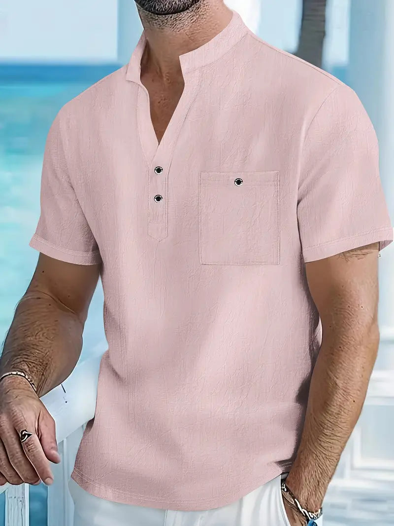 Lorel | Camisa elegante de manga corta