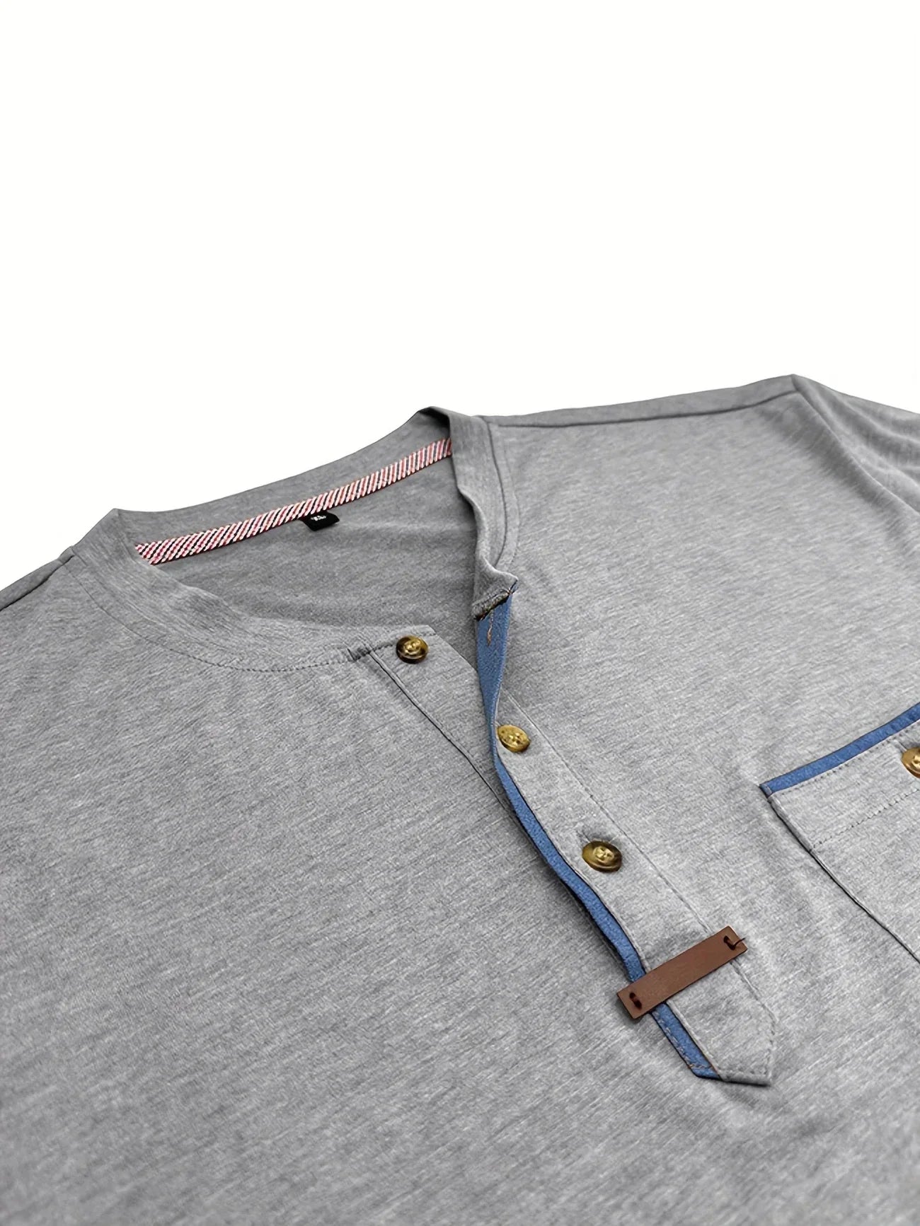 Lorel | Camiseta elegante con cuello redondo y bolsillo