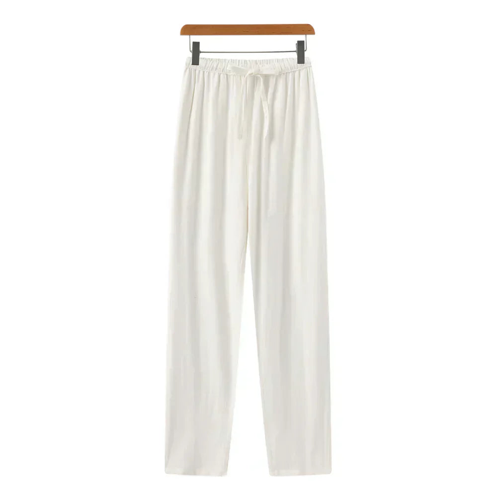 Lorel | Pantalón slim de lino