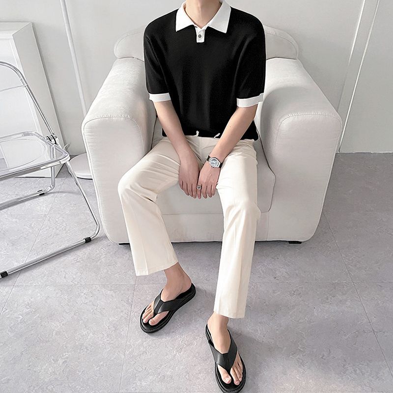 Lorel | Polo de manga suelta para hombre