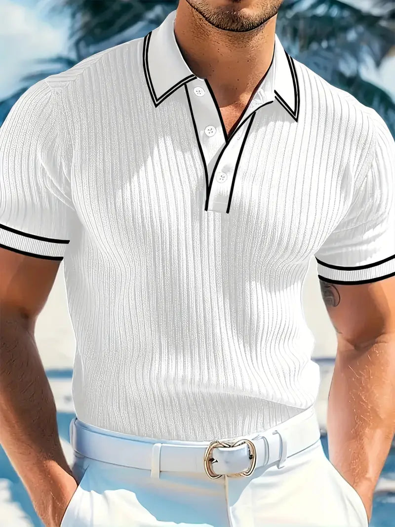 Lorel | Polo elegante de manga corta