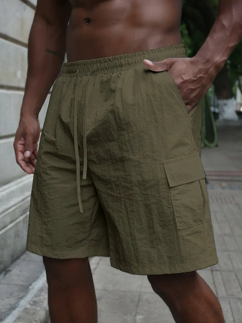 Lorel | Pantalón corto transpirable con cinturilla elástica.